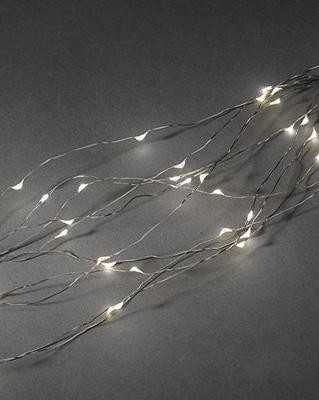 Konstsmide 6382-190 LED-engelenhaar Druppel Warmwit LED Transparant Konstsmide 6382-190 LED-engelenhaar Druppel Warmwit LED Transparant