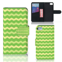 iPhone 7 | 8 | SE (2020) | SE (2022) | Telefoon Hoesje | Waves Green - thumbnail