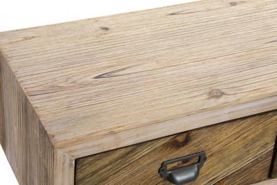 Wandtafel DKD Home Decor Metaal Hout (110 x 32 x 85 cm)