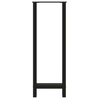 Bartafelpoten 2 st 40x(110-111) cm staal zwart - thumbnail