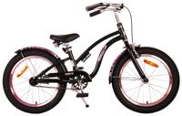 Volare miracle cruiser kinderfiets - meisjes - 18 inch - mat zwart - prime collection - thumbnail