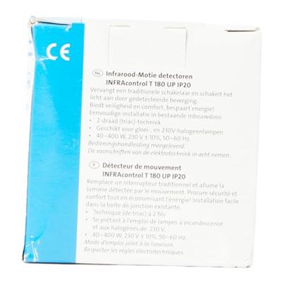 Kopp 8058.1301.0 PIR-bewegingsmelder Inbouw (in muur) 180 ° Triac Wit IP20