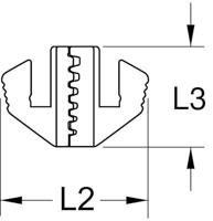 KS Tools 115.1418 Paar krimpinzetten voor adereindhulzen, Ø 0,5 - 4 mm - thumbnail