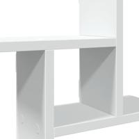 Wandschappen 2 st 50x12x50 cm bewerkt hout wit - thumbnail