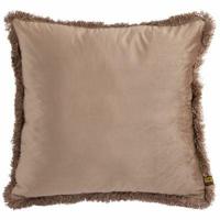 PTMD kussen nous velvet taupe 60 x 60 cm | 4 stuks - thumbnail