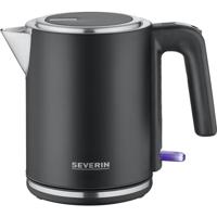 Severin WK9555 Waterkoker 1L 2400W Zwart - thumbnail