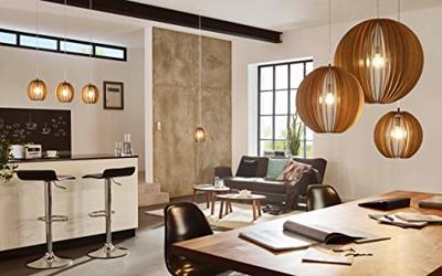 Eglo HanglampCossano 30cm Maple hout - 94764