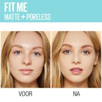 Maybelline Fit Me Matte + Poreless Foundation - 107 Rose Beige - Medium Dekkende Foundation met Matte Finish voor de Normale tot Vette Huid - 30 ml - thumbnail