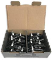 Lynx remschoenen v-brake 70 mm zwart 25 sets - thumbnail