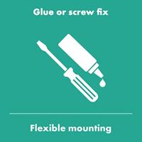 Closetborstelgarnituur HansGrohe WallStoris Mat Wit - thumbnail