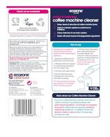 Ecozone Koffiemachine reiniger en ontkalker - thumbnail