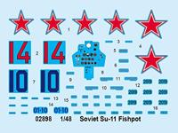 Trumpeter 1/48 Soviet Su-11 Fishpot - thumbnail