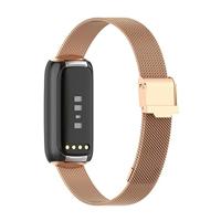 Fitbit Luxe - Milanese bandje met klemsluiting - Champagne goud - thumbnail