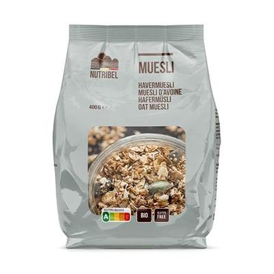 Nutribel Havermuesli glutenvrij bio 400 Gram