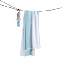 Clyr Strandlaken Sturdy Stripes 100x180 cm Ocean Blue - thumbnail