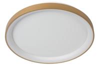Lucide VIDAL - Plafonnière - Ø 48 cm - LED Dimb. - 1x38W 2700K - Mat Goud / Messing - thumbnail