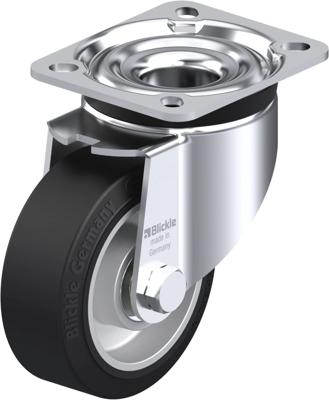 Blickle LK-ALEV 100K-1 Zwenkwiel Wieldiameter: 100 mm Draagvermogen (max.): 200 kg 1 stuk(s)