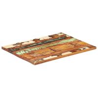 VidaXL Tafelblad rechthoekig 25-27 mm 60x80 cm massief gerecycled hout - thumbnail