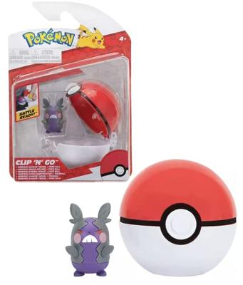 Pokemon Figure - Morpeko (Hangry Mode) + Poke Ball (Clip 'n' Go)