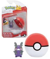 Pokemon Figure - Morpeko (Hangry Mode) + Poke Ball (Clip 'n' Go) - thumbnail