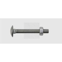 SWG 4592210 Platbolkopschroef 5 mm 50 mm Buitenzeskant DIN 603 RVS A2 50 stuk(s) - thumbnail