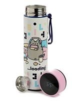 Pusheen Kat Gaming Thermosfles 450ml Thermometer - thumbnail