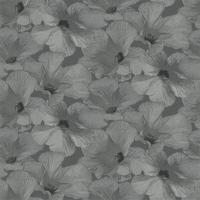 Dutch Wallcoverings Behang Annuell Hibiscus Grijs 11003 - thumbnail