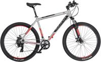 Rucanor Lux 27.5 Inch 46 cm Heren 21V Mechanische schijfrem Zilver/Rood - thumbnail
