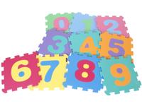 Gebor - Cijfer Puzzelmat – Groot – Speelmat – Speelkleed - Kruipmat - Eva Foam - 10 Cijfers – Multicolor - - thumbnail
