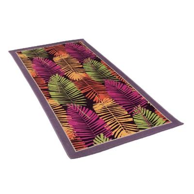 Strandlaken Tropical Palm 90x170 cm Paars