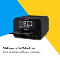 TechniSat 0000/3939 radio Draagbaar Analoog & digitaal Zwart - thumbnail