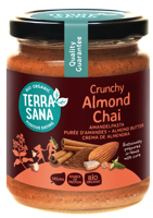TerraSana Amandelpasta crunchy chai bio 250 Gram - thumbnail