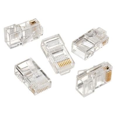 UTP connector 8-pins 8P8C (RJ45) voor CAT5, 10 stuks