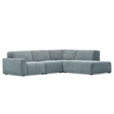 Hoekbank Soho Antraciet Stof Hoekbank Soho Antraciet Stof