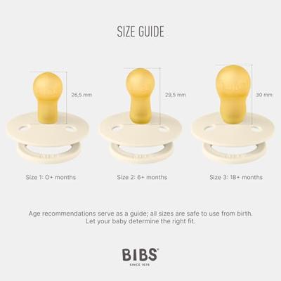 Bibs 2 Fopspeen Duo Sage Ivory - thumbnail