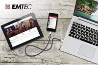 Emtec T700TCU3 adapterkabel USB-A type C 3.1, zwart, 1,2 meter - thumbnail