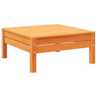 5-delige Loungeset met kussens massief grenenhout wasbruin - thumbnail
