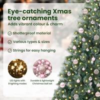 VidaXL Kunstkerstboom met 300 led met standaard groen 210 cm pe en pvc - thumbnail