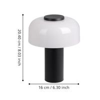Eglo Design tafellampPonente zwart met wit - 900984 - thumbnail