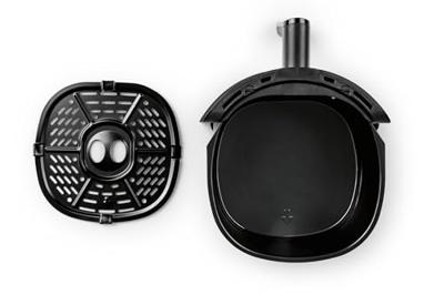 GourmetMaxx Heißluft-Fritteuse Mechanisch 2,3l Airfryer 1000 W Zwart