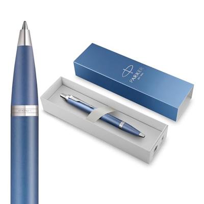 Parker IM Rituals balpen, blauw CT, medium, giftbox