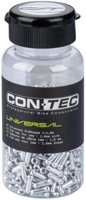CONTEC einddopje "stopshift" ct cable cover stopshift 500 pcs. pack. silver