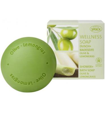 Speick Wellness zeep olijf & lemongrass 200 Gram