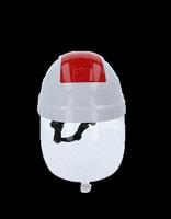 KS Tools 1170137 117.0137 Veiligheidshelm EN 397, EN 50365 DIN 166, DIN 167, DIN 168, DIN 170 Wit, Rood - thumbnail