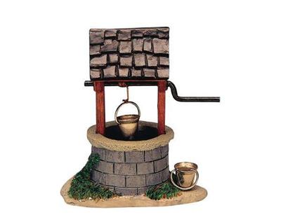 Lemax water well kerstdorp accessoire Harvest Crossing 2003