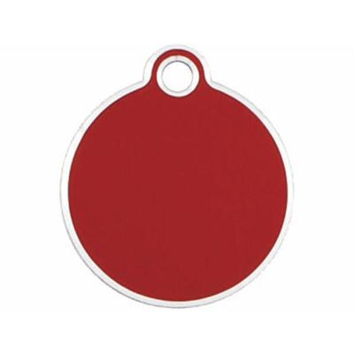Naamplaatje Imarc Circle Rood