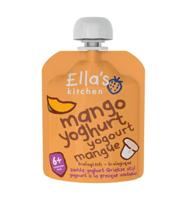 Mango yoghurt griekse stijl 6+ maanden bio 90 Gram - thumbnail