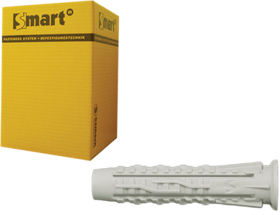 Pgb-Europe smart | nylon universeelplug smart "xup" 12x60 | 50 st sm0xupn001200603