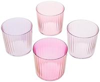 L.S.A. Gems Tumbler Glas 310 ml Set van 4 Stuks Assorti - thumbnail