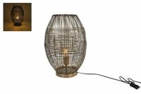 Gifts Amsterdam Metalen Tafellamp Lina 27x27x38 cm Oud Messing - thumbnail